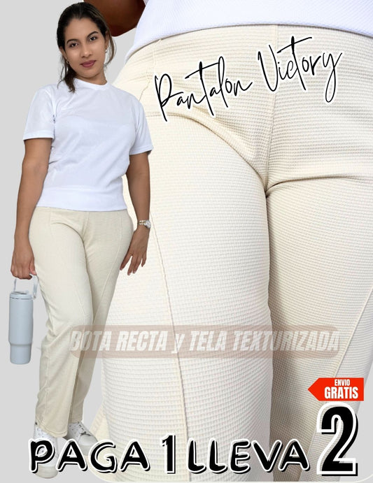 PANTALON VICTORIA TEXTURIZADO
