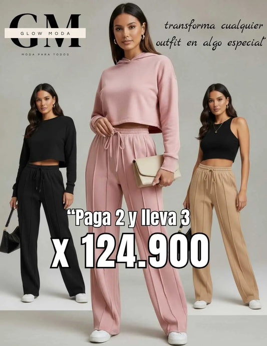 JOGGER TRIPLE LINEA MISTIC